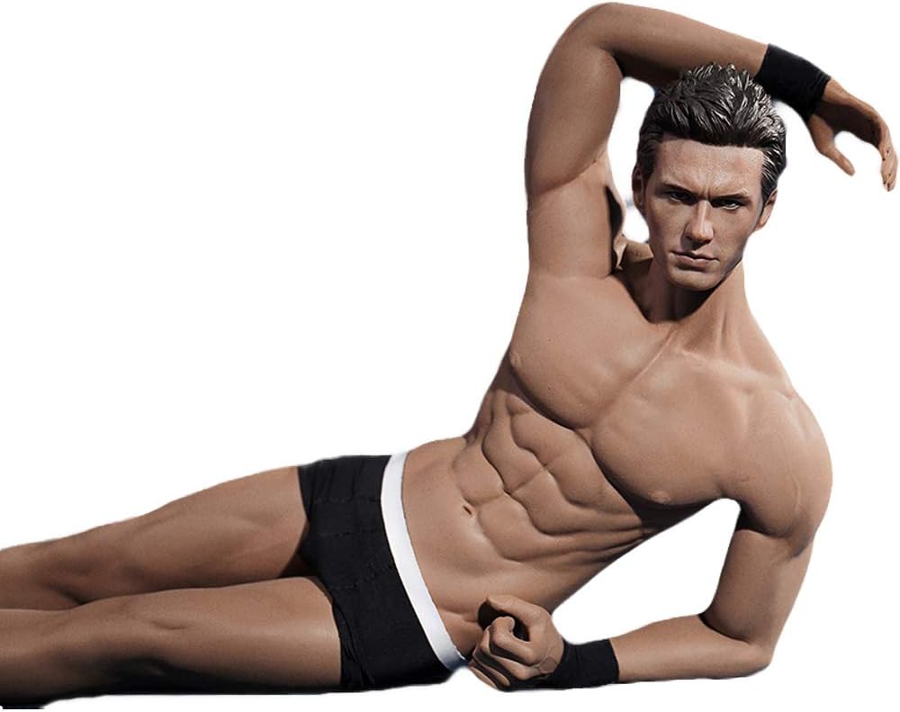 1/6 Scale Seamless Silicone Male Action Figure H41548