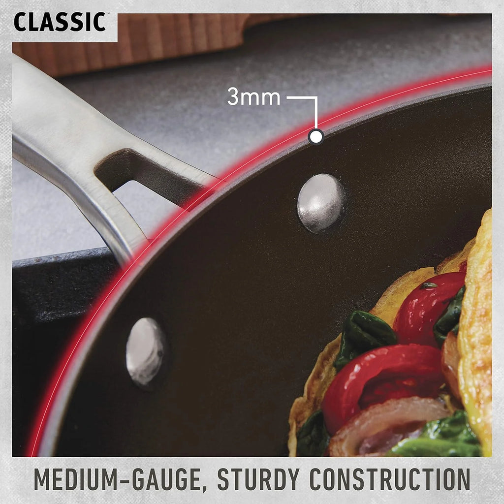Nonstick Hard-Anodized 14-Piece Cookware Set O82922
