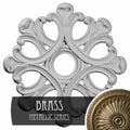 Angel Ceiling Medallion Hand-Painted Brass S853