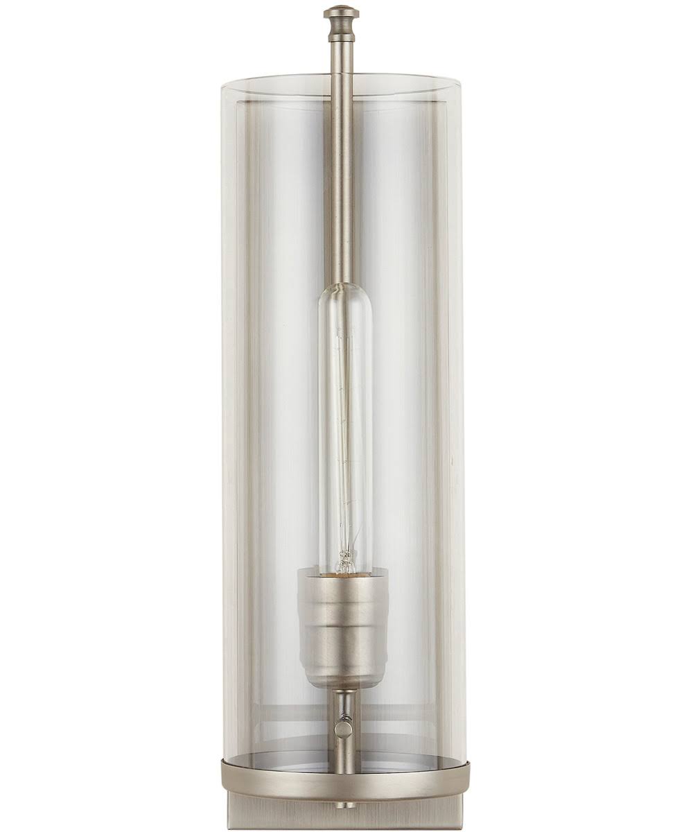 1 Light Antique Nickel Sconce B737211