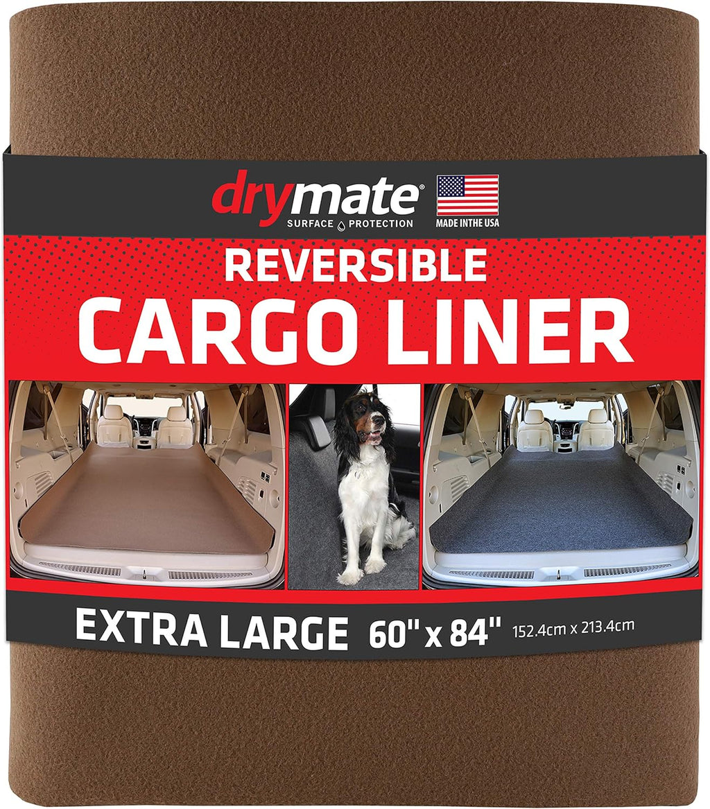 Brown Charcoal Reversible Cargo Liner Mat 60” x 84” Pack of 2 S728449