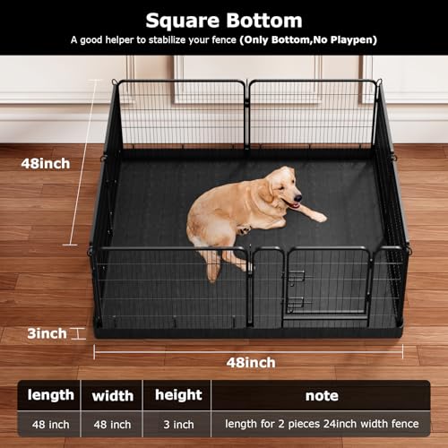 24" H 8 Panel Dog Playpen with Storage Bag C633