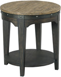 Charcoal Round End Table K53696