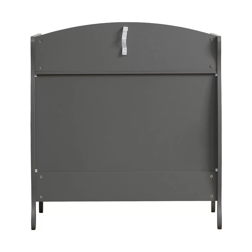 Gray 3 Drawer Changing Dresser F626