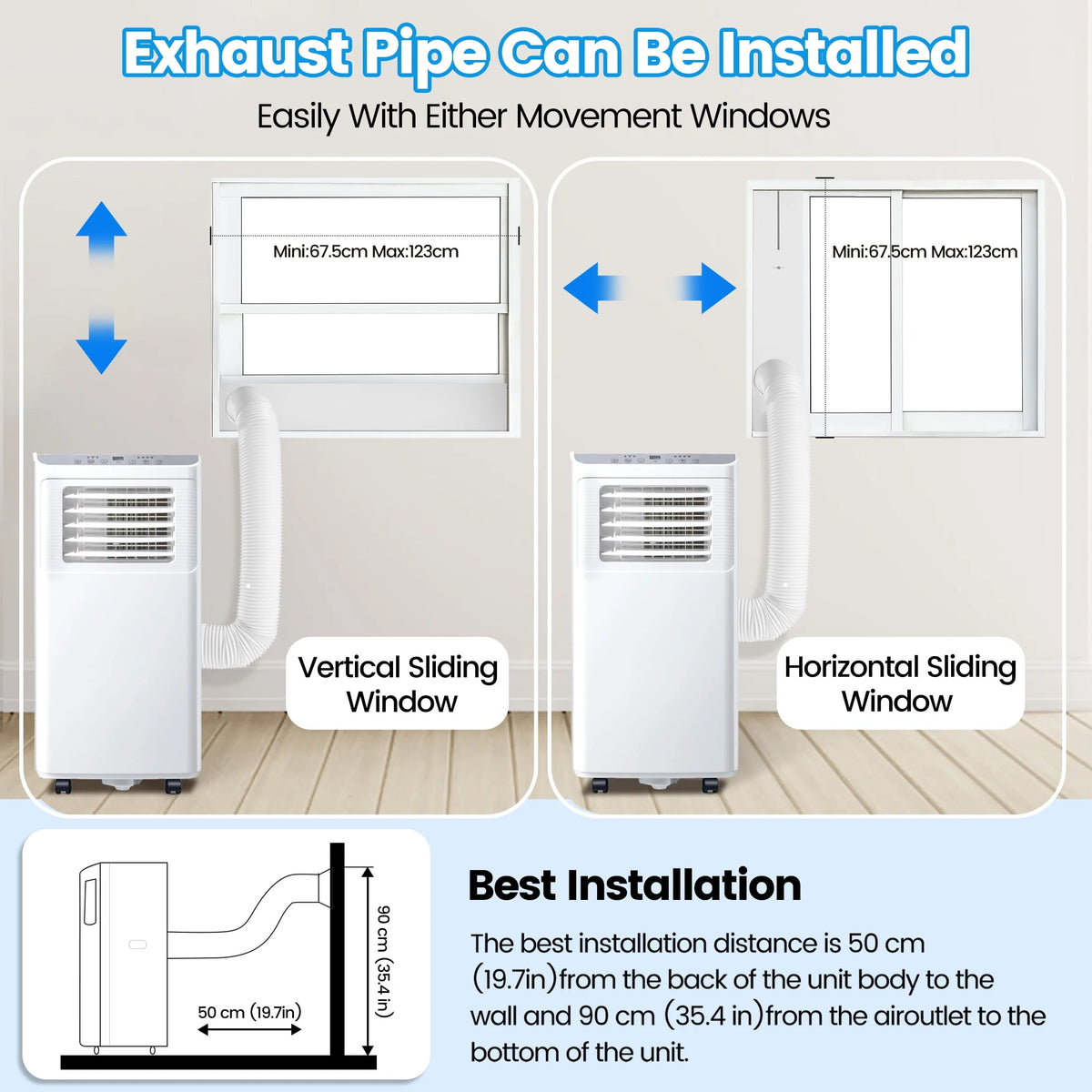 8,000 BTU Portable Air Conditioner X3773