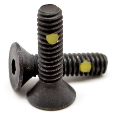 #8-32 x 3/4 inch Coarse Thread Flat Head Cap Screw Alloy Steel Black Oxide A233