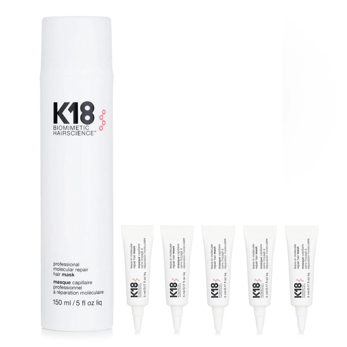 Hair Mask 150ml + Travel Set 5ml x5 L87195