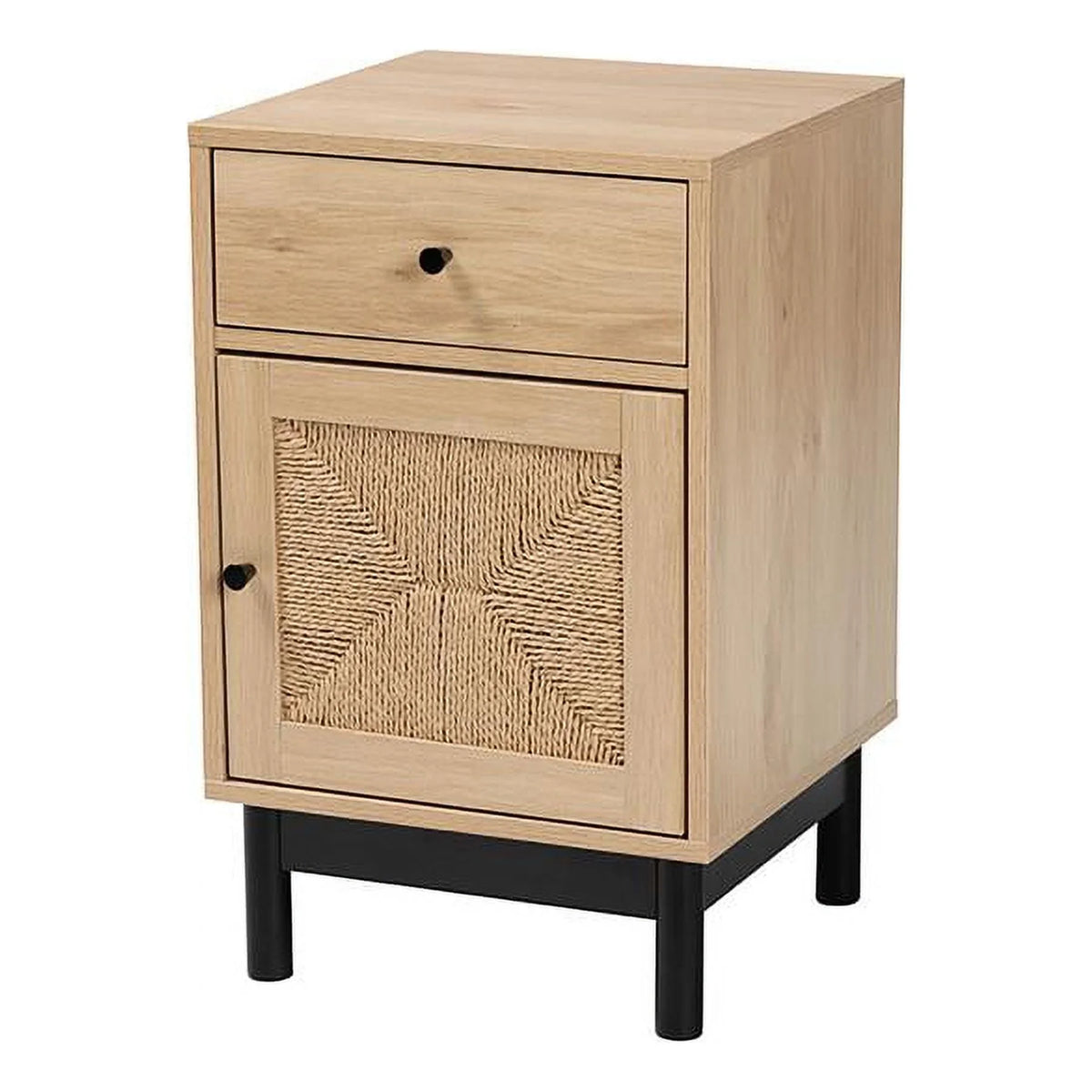 1 Drawer Mid-Century Wood End Table G2441