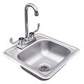 Drop In Sink and Faucet T1971