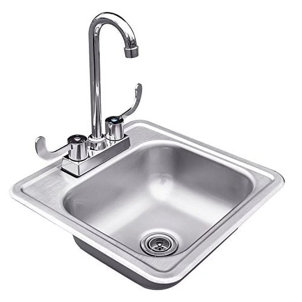 Drop In Sink and Faucet T1971