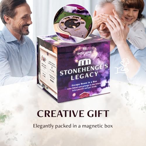 Interactive Wooden Puzzle Box with Hidden Compartments B282316