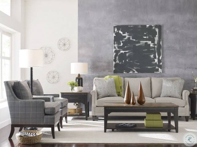 Charcoal Round End Table K53696