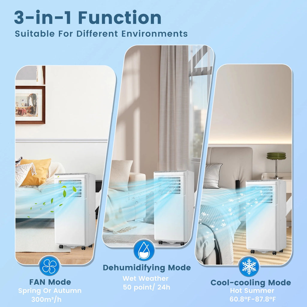 8,000 BTU Portable Air Conditioner X3773