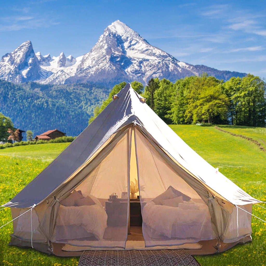 Waterproof Cotton Canvas Bell Tent A912