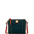 Black Pebble Grain Crossbody Bag N1167