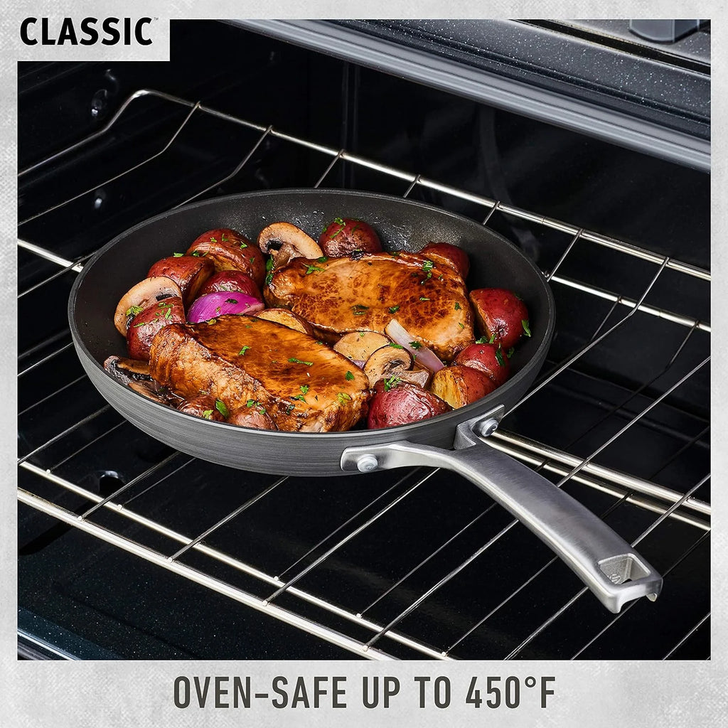Nonstick Hard-Anodized 14-Piece Cookware Set O82922