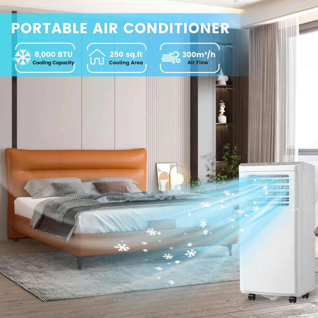 8,000 BTU Portable Air Conditioner X3773