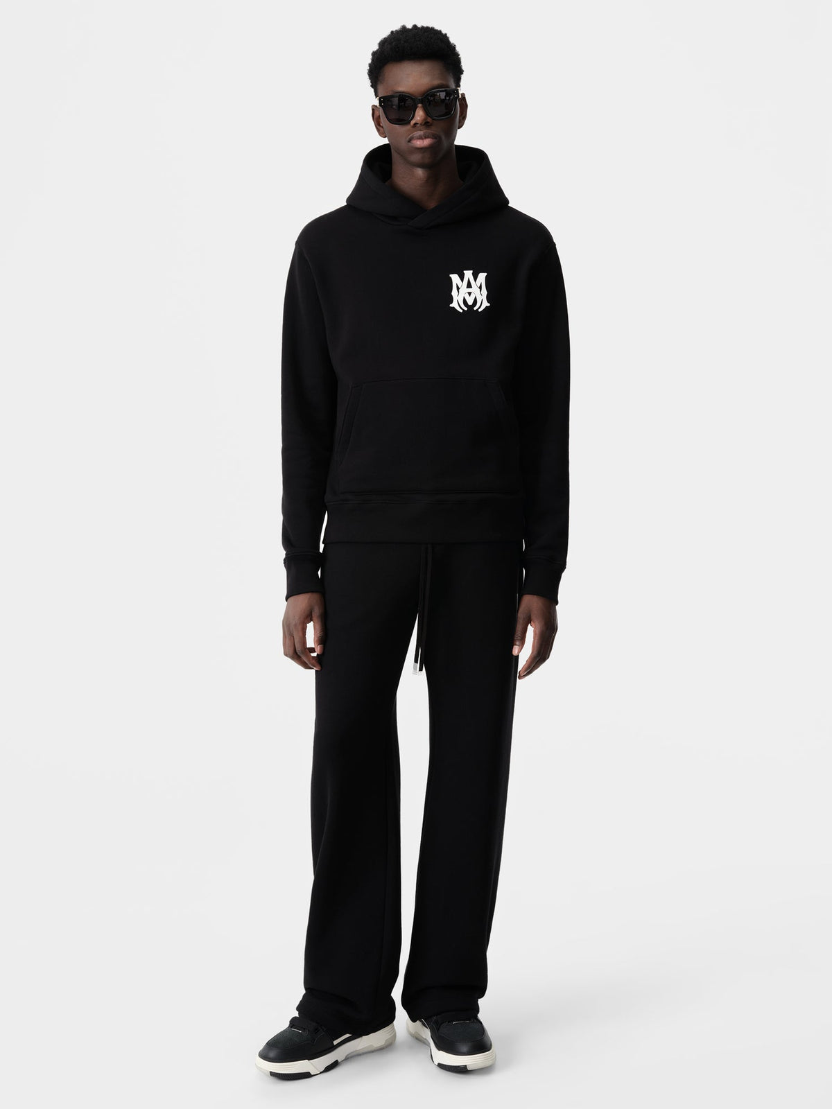 AMIRI MA CORE LOGO HOODIE - Black