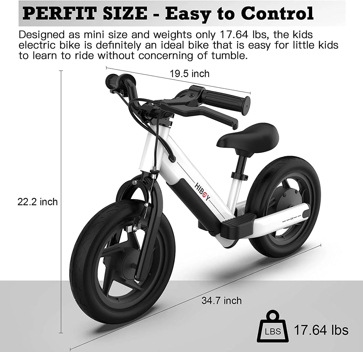 Electric Balance Bike 24V 100W 12 inch B117