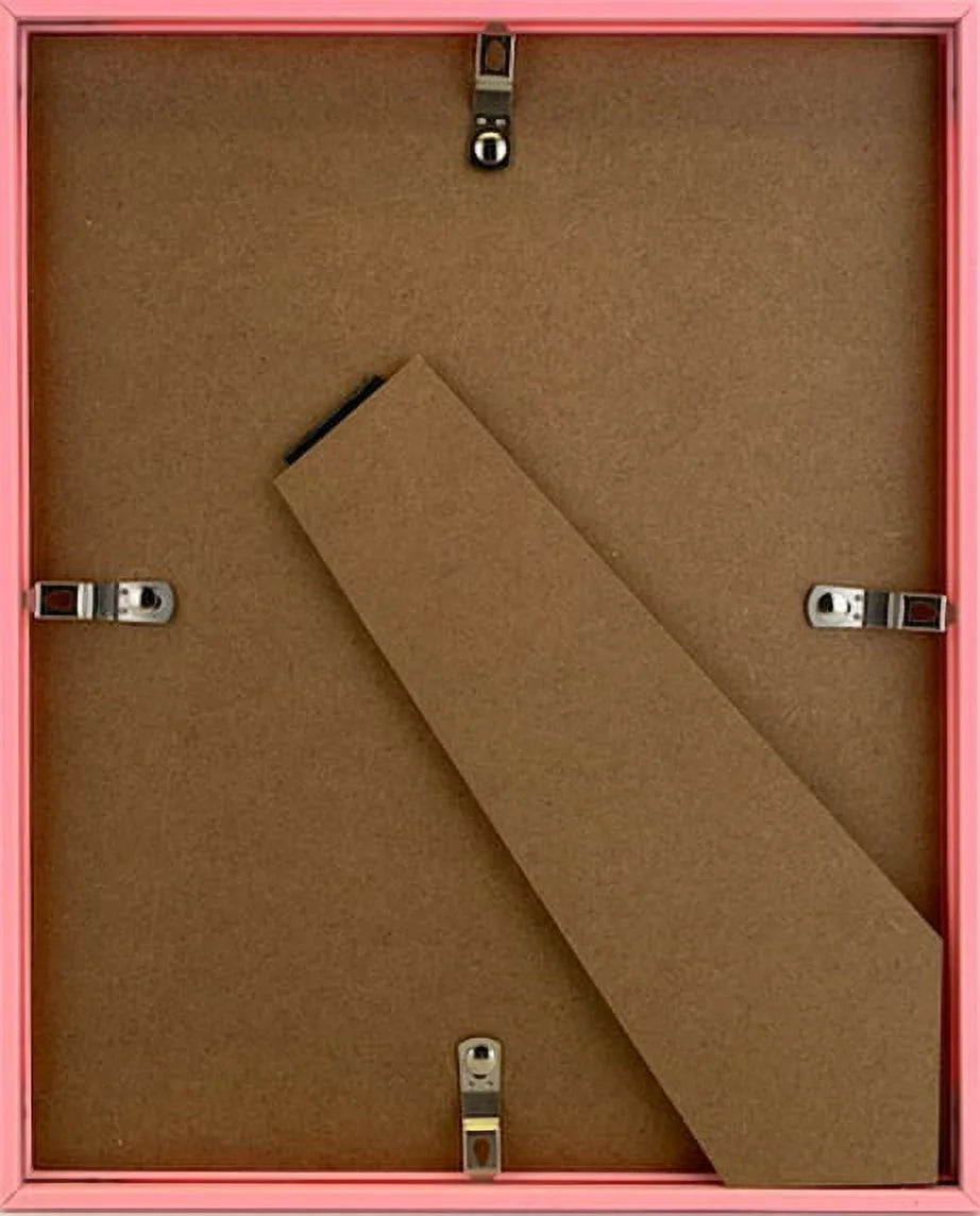 6PC 4x6" Pink Wall and Tabletop Picture Frames Y380